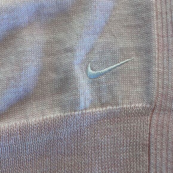 NIKE Soft Pink Wool Blend Sweater Vest - Picture 3 of 10
